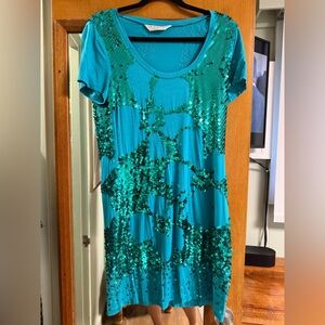 Trina Turk Vibrant Teal Top